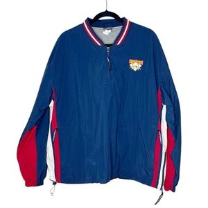 COOPERSTOWN Dreams Park 1/4 Zip Nylon pullover Windbreaker size Large